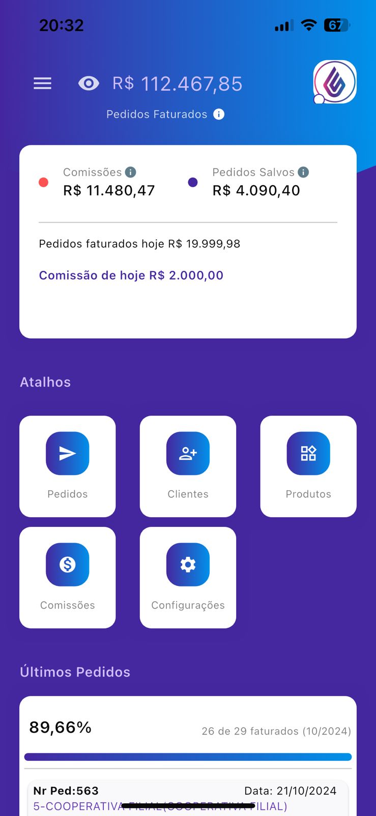 Dashboard App Una ERP Dashboard App Una ERP